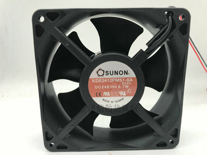 SUNON KDE2412PMS1-6A Axial Fan 24V 6.7W 120x120x38MM - SUNON