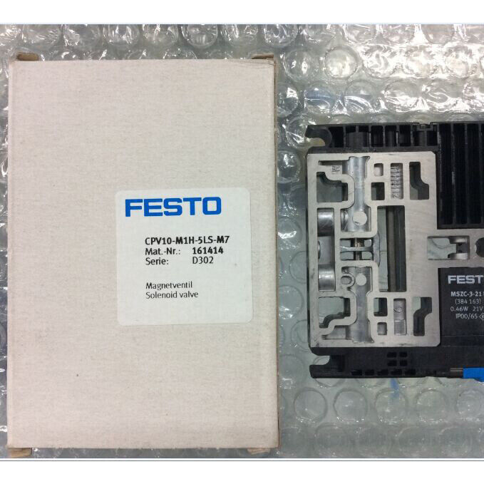 1PC FESTO Solenoid Valve CPV10-M1H-5LS-M7 161414 Fast - FESTO