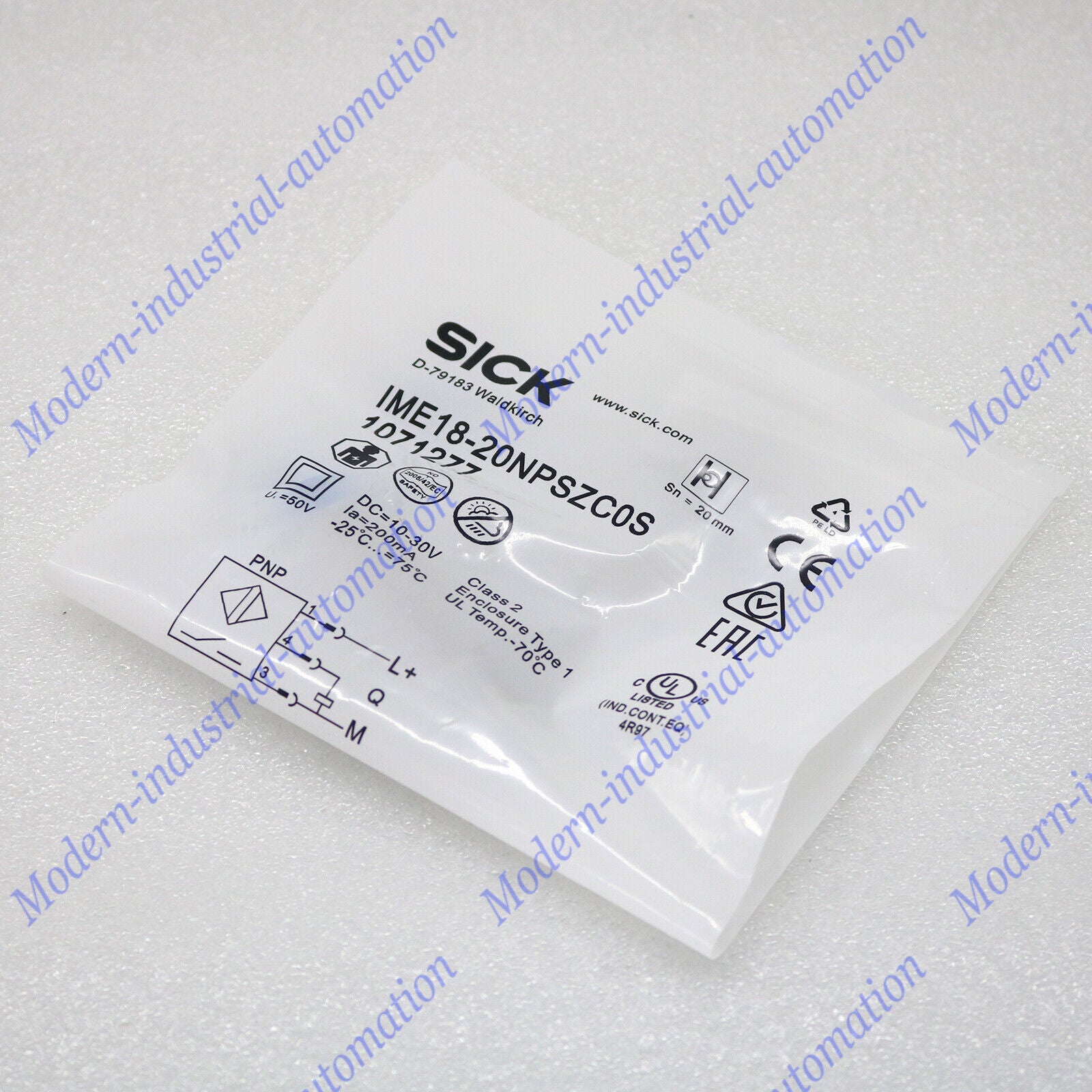 new one SICK IME18-20NPSZC0S 1071277 Inductive proximity sensors - SICK