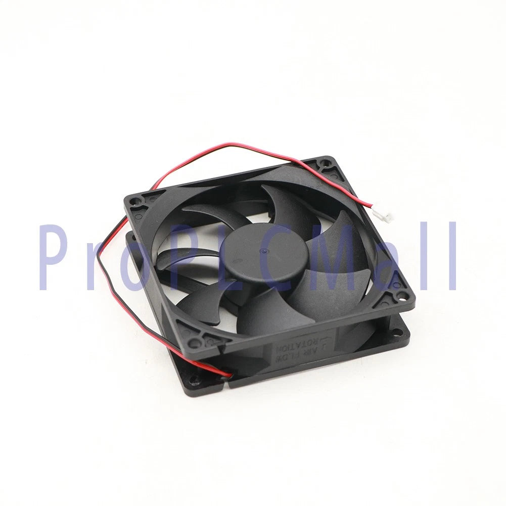 2PCS RD9225S24H RUNDA Fan DC24V 0.23A 9225 9CM 2 Wire Cooling Fan