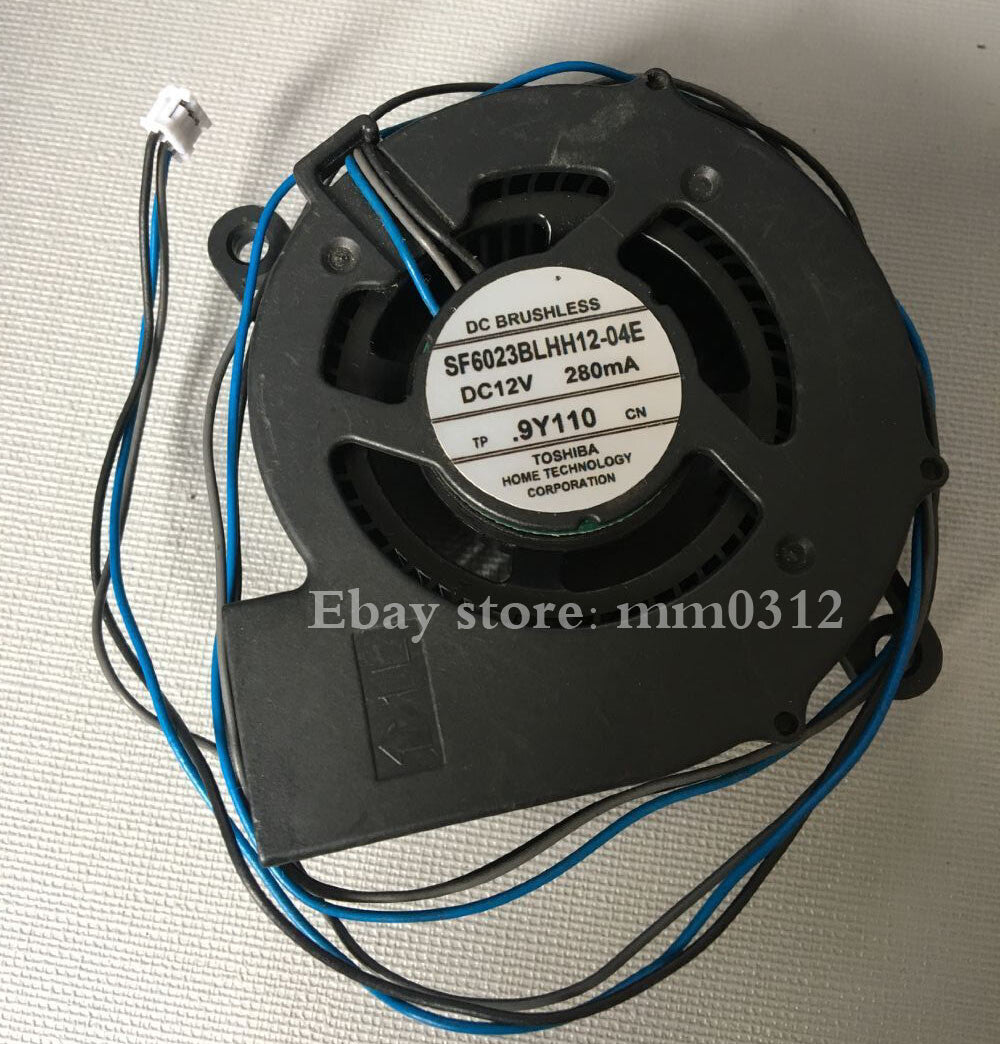 1pcs SF6023BLHH12-04E 6023 DC12V 280MA 6CM projector fan