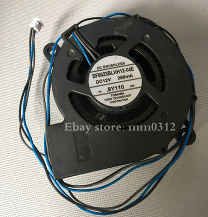 1pcs SF6023BLHH12-04E 6023 DC12V 280MA 6CM projector fan