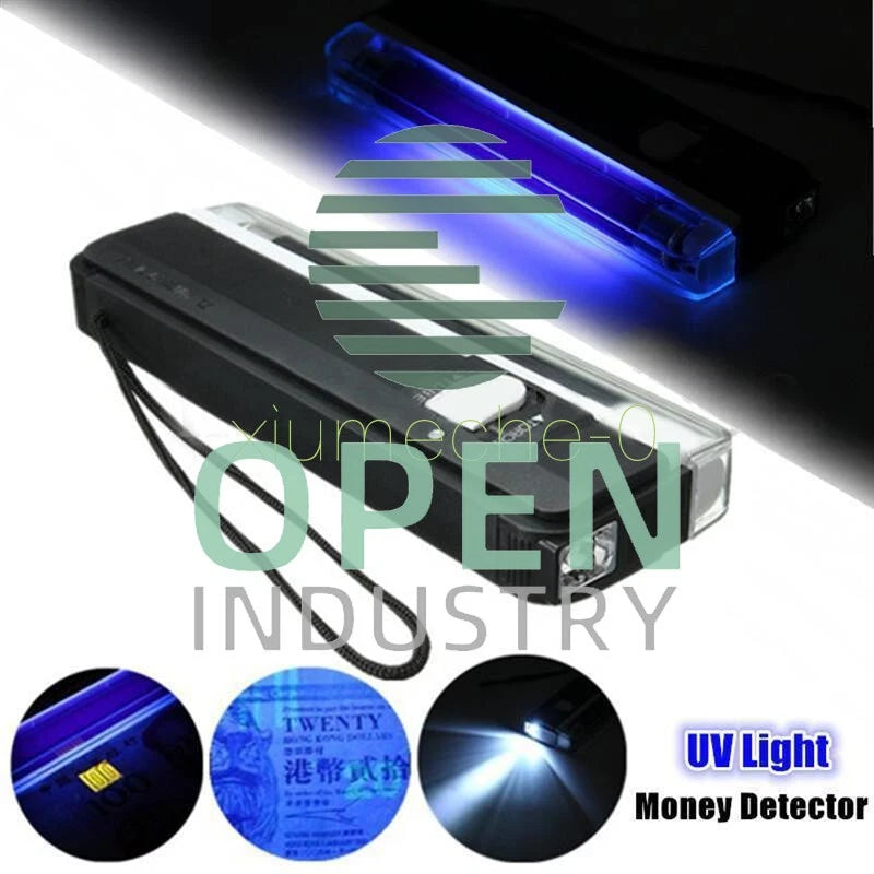 4W Mini Portable UV Ultra Violet Light Black Lamp Torch BANK NOTES Check