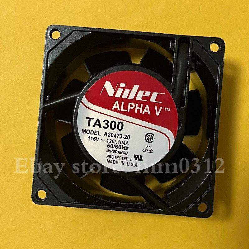 NIDEC TA300 A30473-20 115V 0.12A 8038 8CM cooling fan