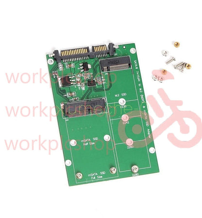 mSATA SSD to SATA M.2 B / B+M KEY NGFF & 2.5" III Board Adapter Converter Card M