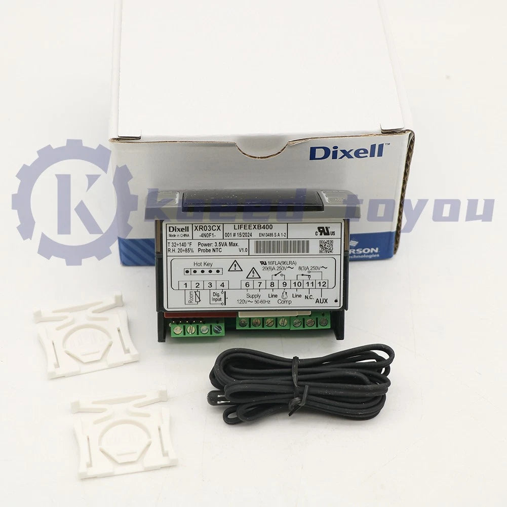 2 DIXELL XR03CX-4N0F1 Temperature Controller Sensor with Sensor Probe1PCS