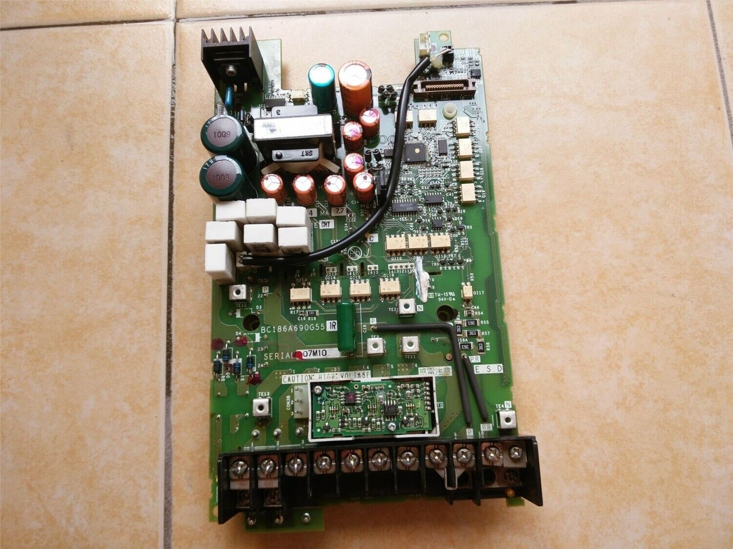 Used Mitsubishi Inverter Drive F740-3.7K Strip Module - MITSUBISHI