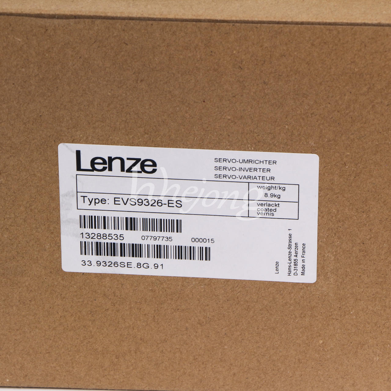 new 1PCS  LENZE Servo Drive Inverter EVS9326-ES EVS9326ES LENZE