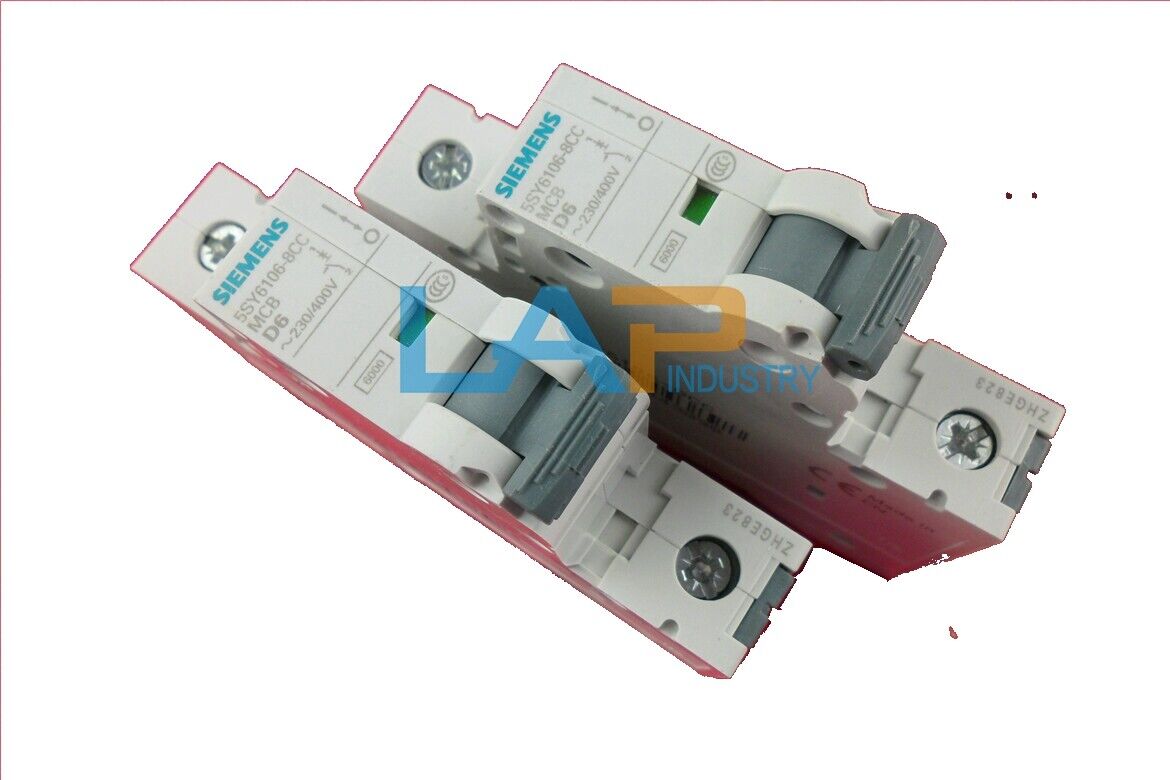 new  FOR SIEMENS Circuit Breaker 5SY6106-8CC 1P 6A QTY:1