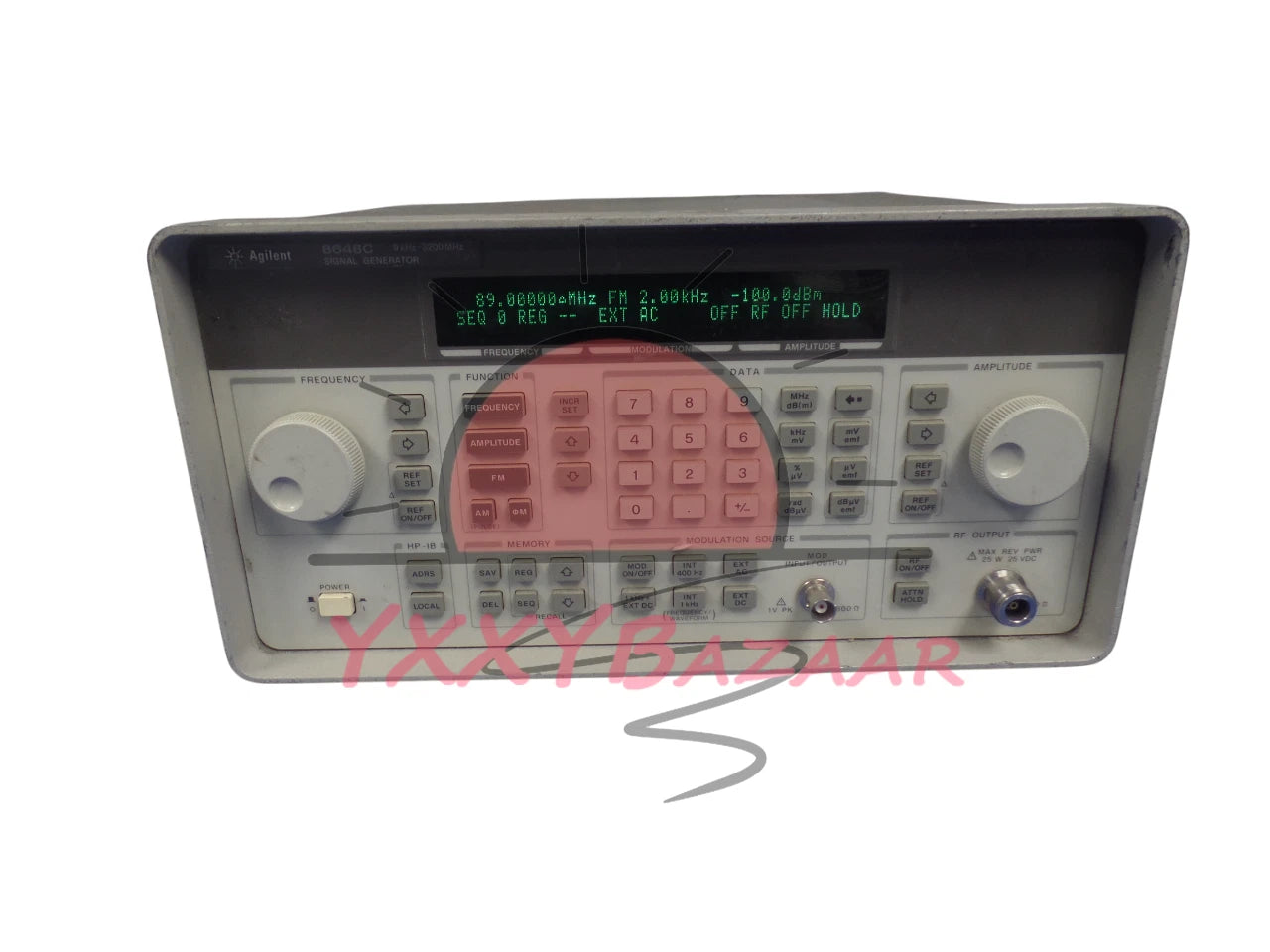 1PC HP 8648C 9kHz -3200MHz Signal Generator Free Shipping