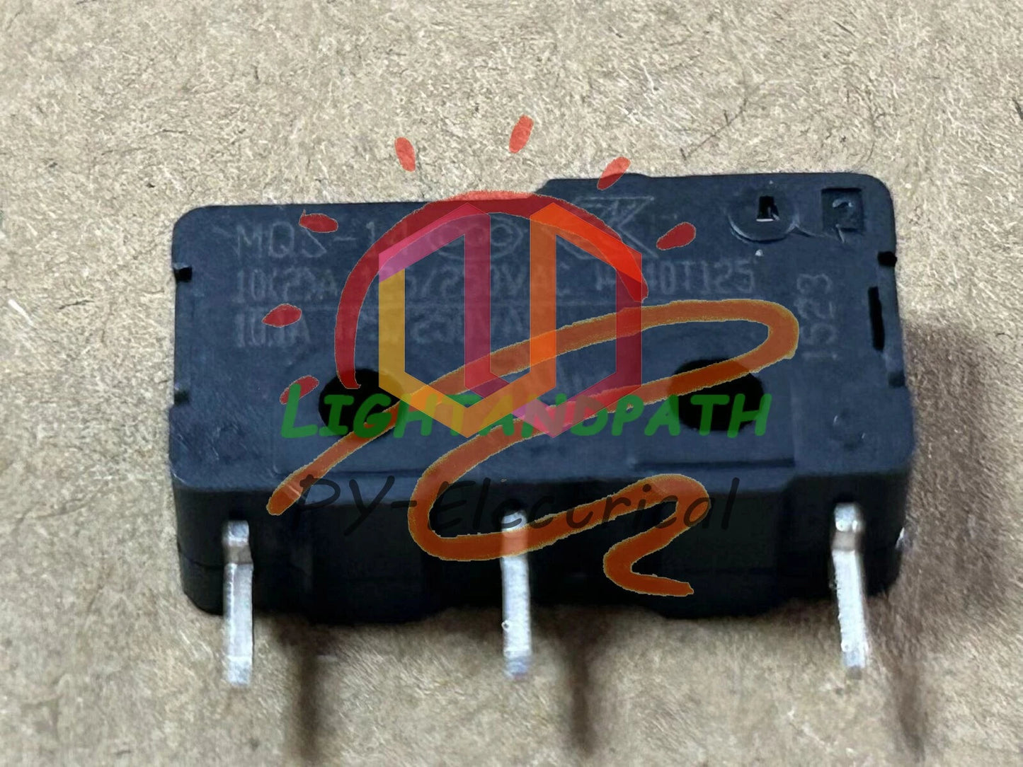 10pcs TONELUCK MQS-14 250V10.1A Micro Switch 3 pins