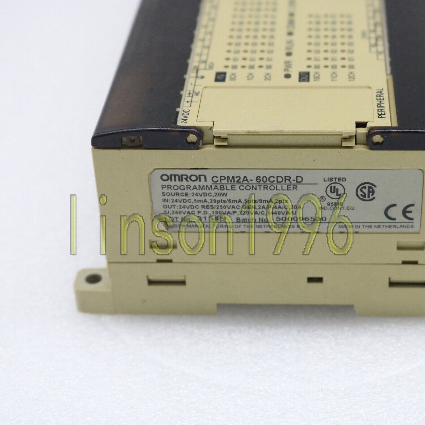 OMRON PLC CPM2A-60CDR-D programmable controller - OMRON