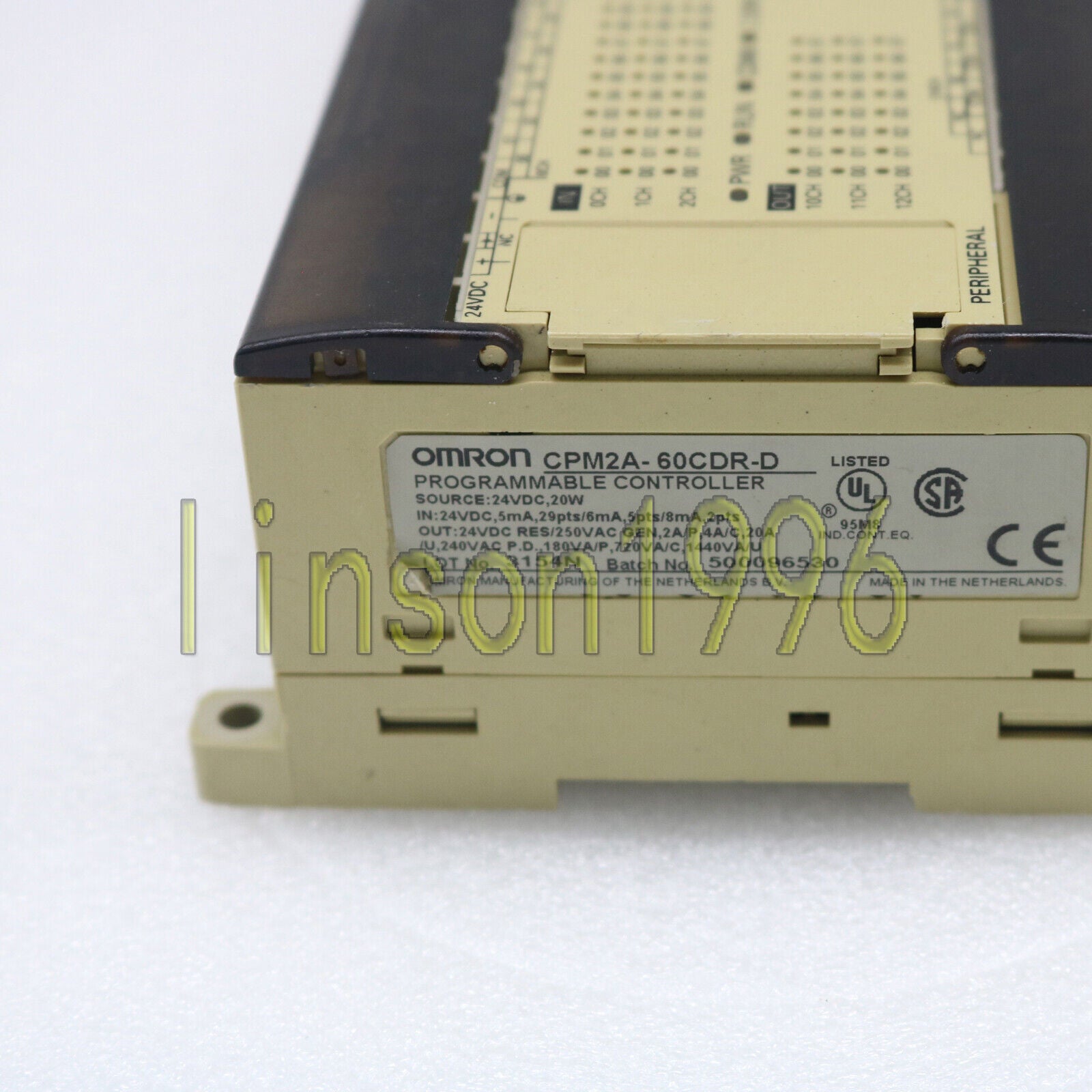 OMRON PLC CPM2A-60CDR-D programmable controller - OMRON