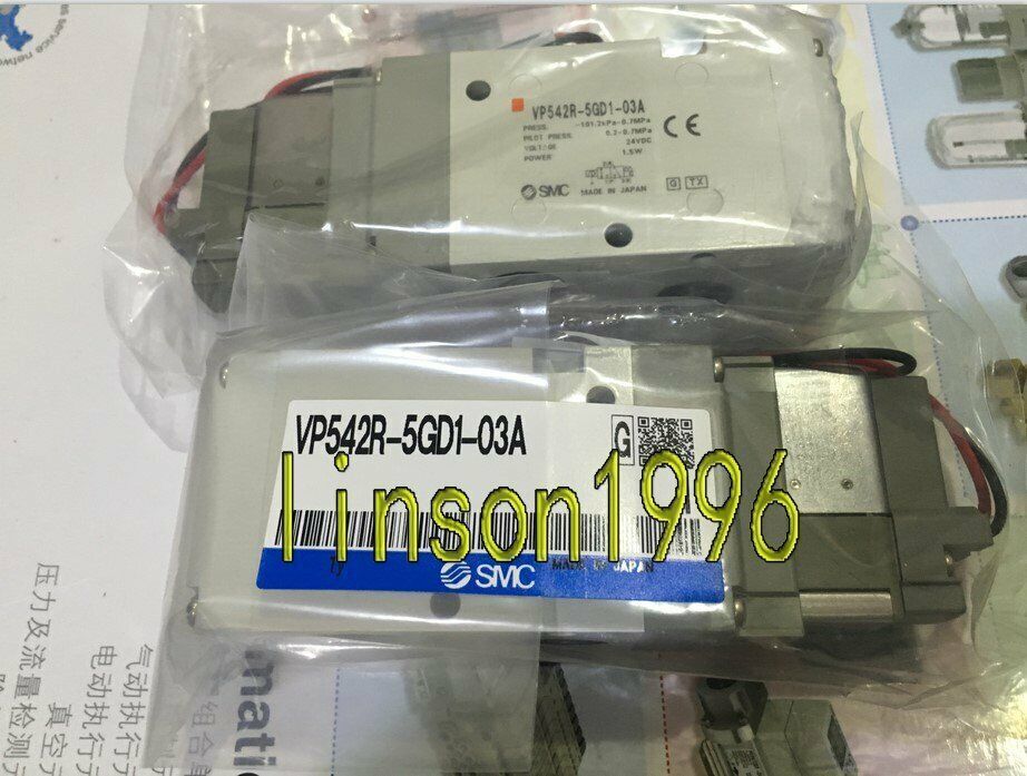 New 1PC SMC VP542R-5GD1-03A Solenoid Valve - High-Pressure hydraulic valve with efficient flow and durability - SMC
