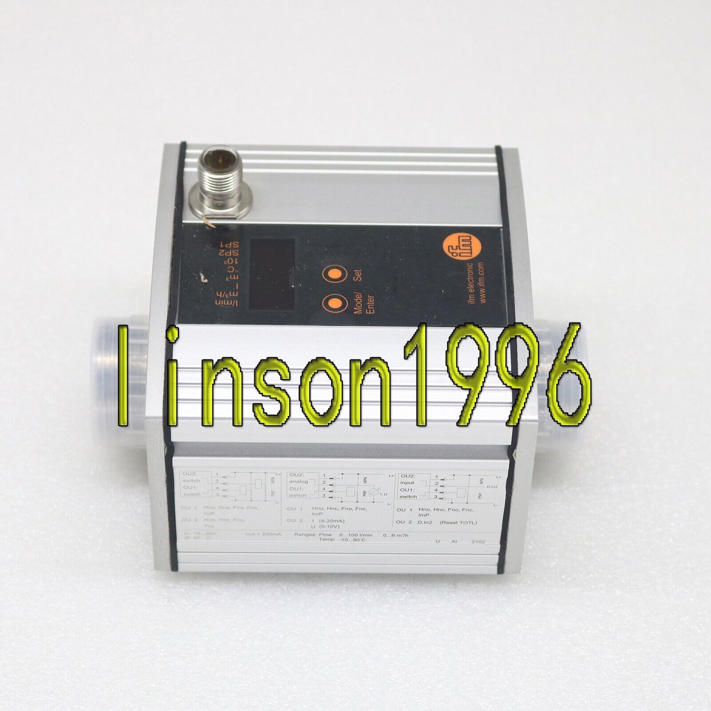 1PC IFM SU8000 Flow Monitors Complete Kit, 1-Year Warranty - IFM