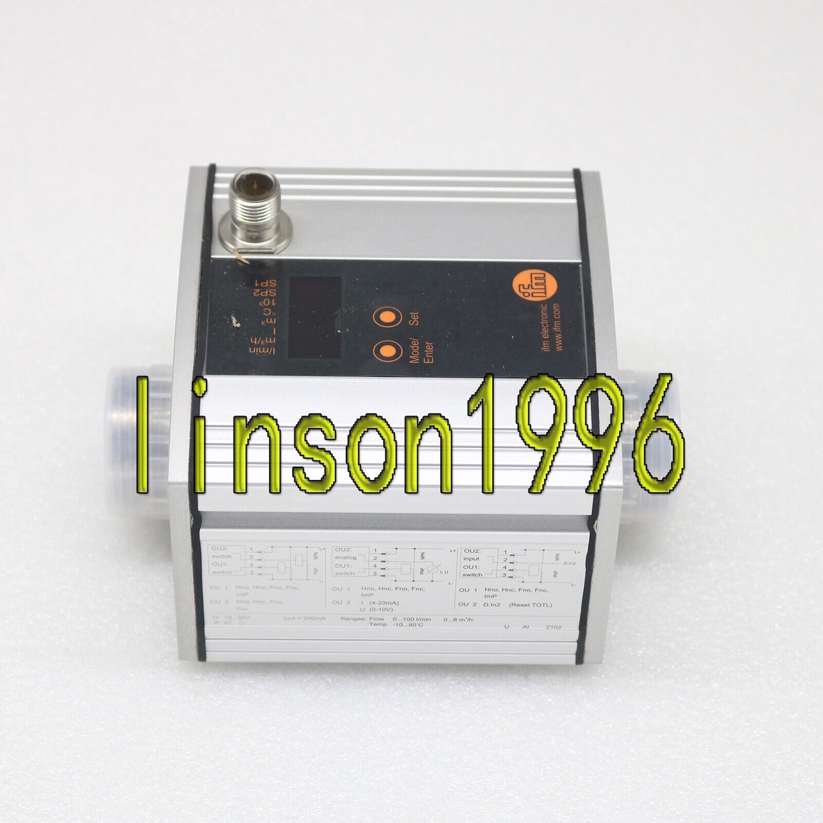 1PC IFM SU8000 Flow Monitors Complete Kit, 1-Year Warranty - IFM