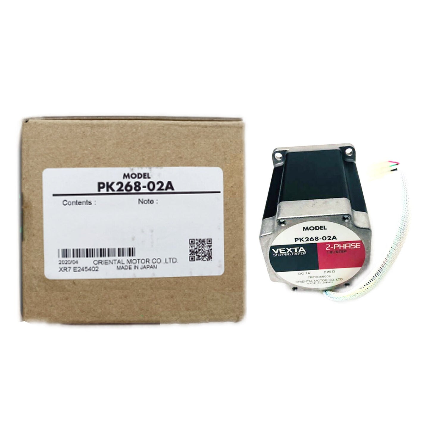 Oriental Motor PK268-02A Vexta 2-Phase Stepping Motor - ORIENTAL MOTOR