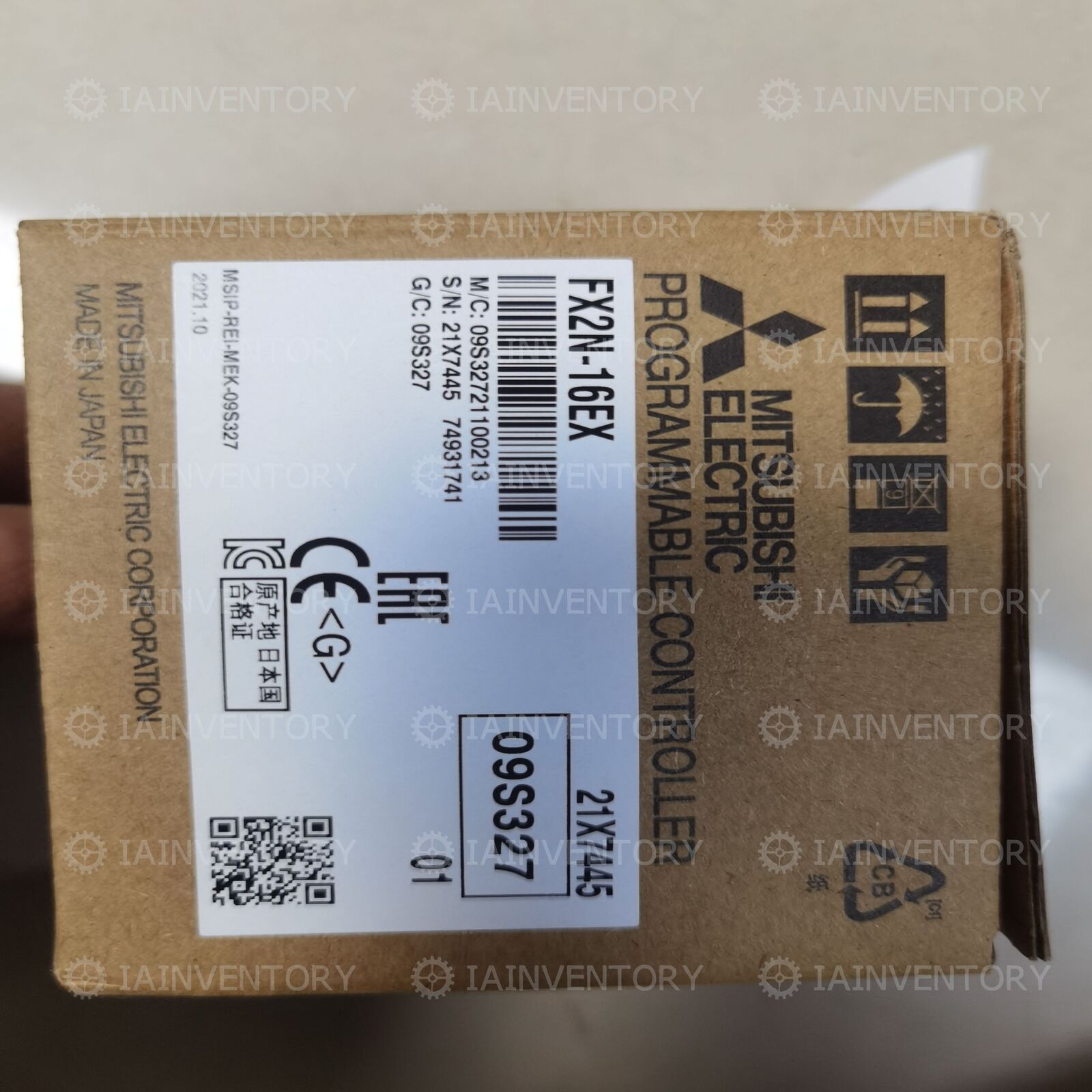 Mitsubishi FX2N-16EX Programmable Logic Controller PLC Module - MITSUBISHI