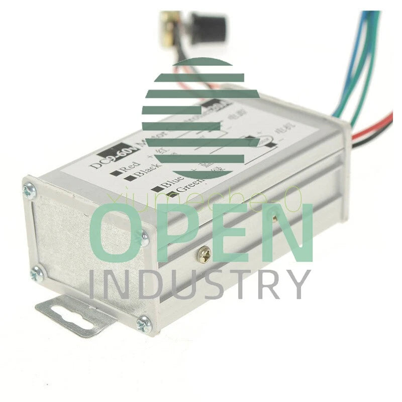 Max 20A 12V 24V PWM DC Motor Stepless Variable Speed Control Controller Switch M