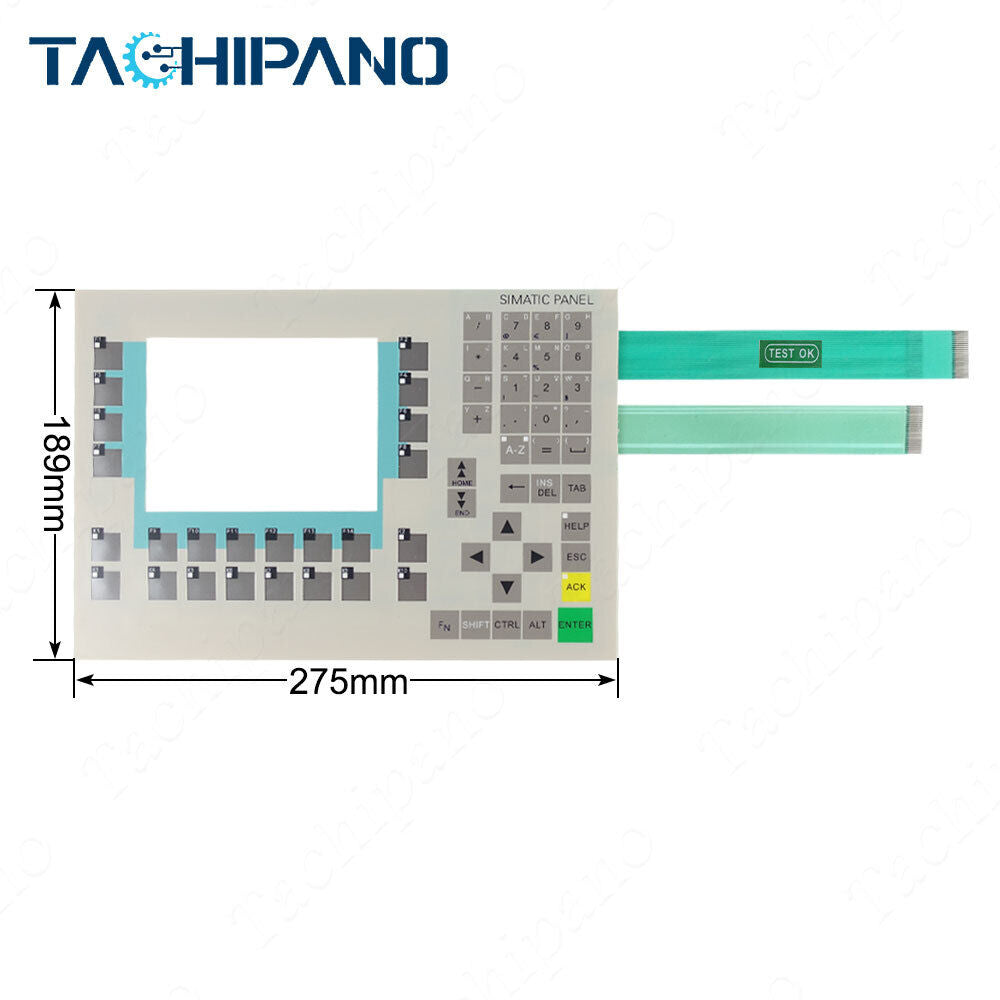 new 6AV6542-0CA10-0AX0 Plastic Cover for 6AV6 542-0CA10-0AX0 OP270-6 with Keyboard