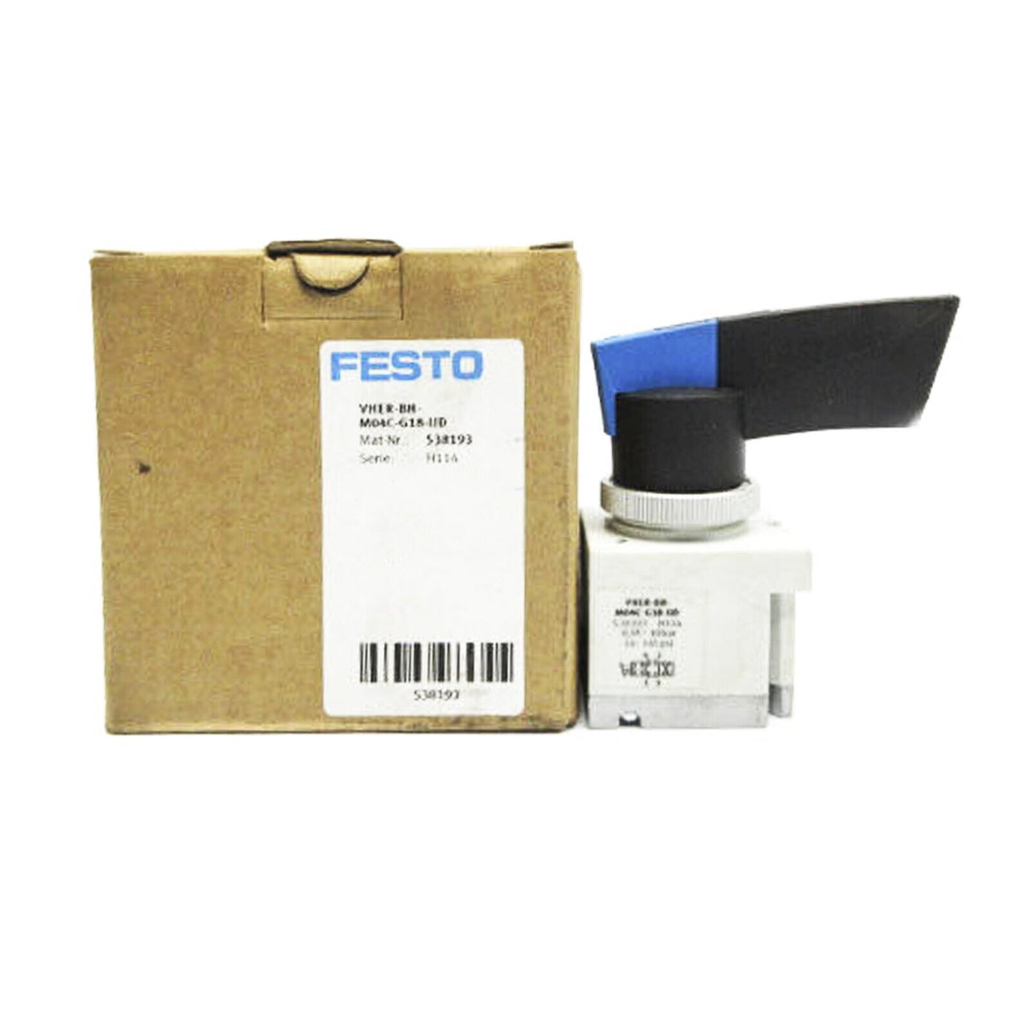 FESTO handle valve VHER-BH-M04C-G18-UD 538193 - FESTO