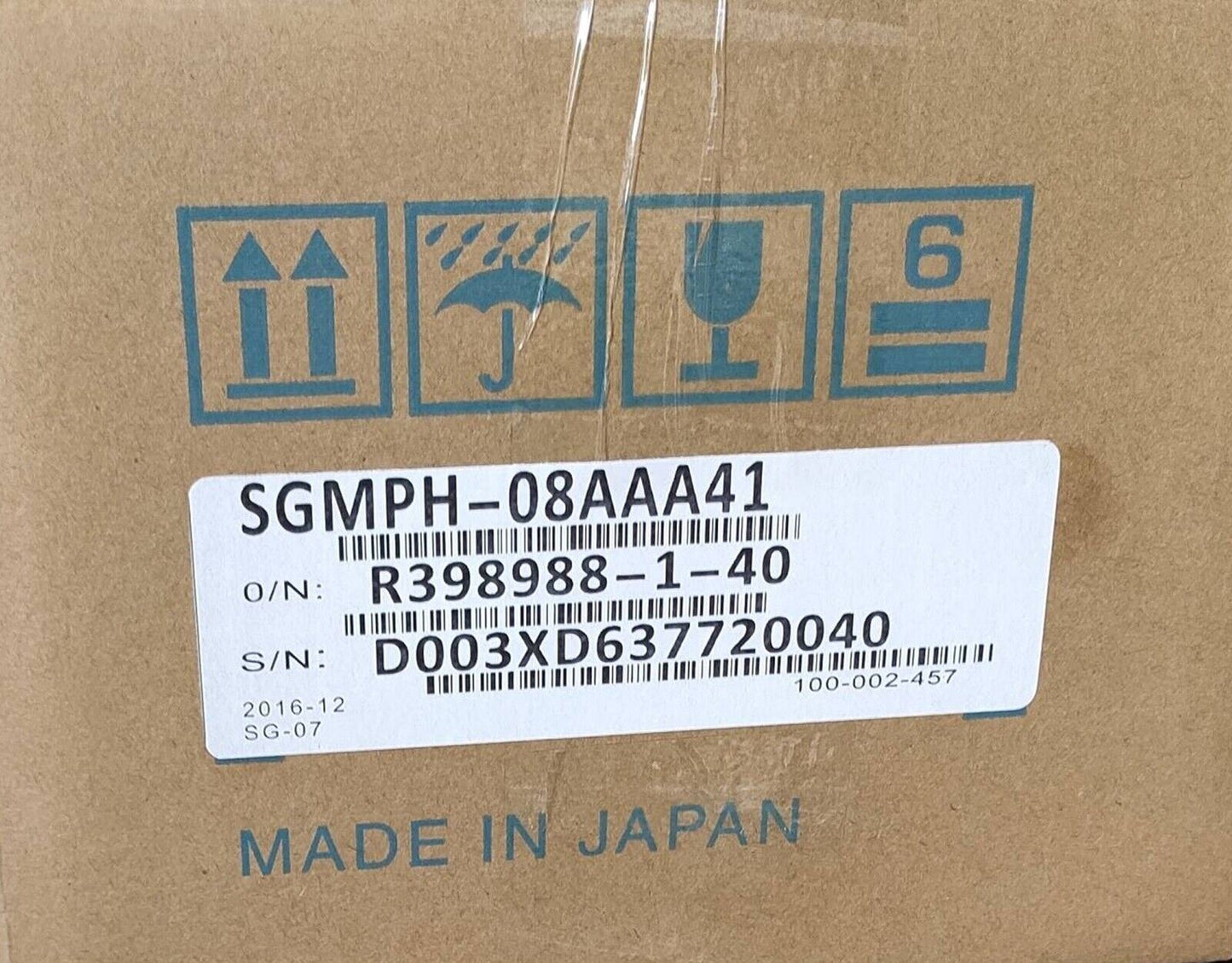 Yaskawa SGMPH-08AAA41 Servo Motor - YASKAWA