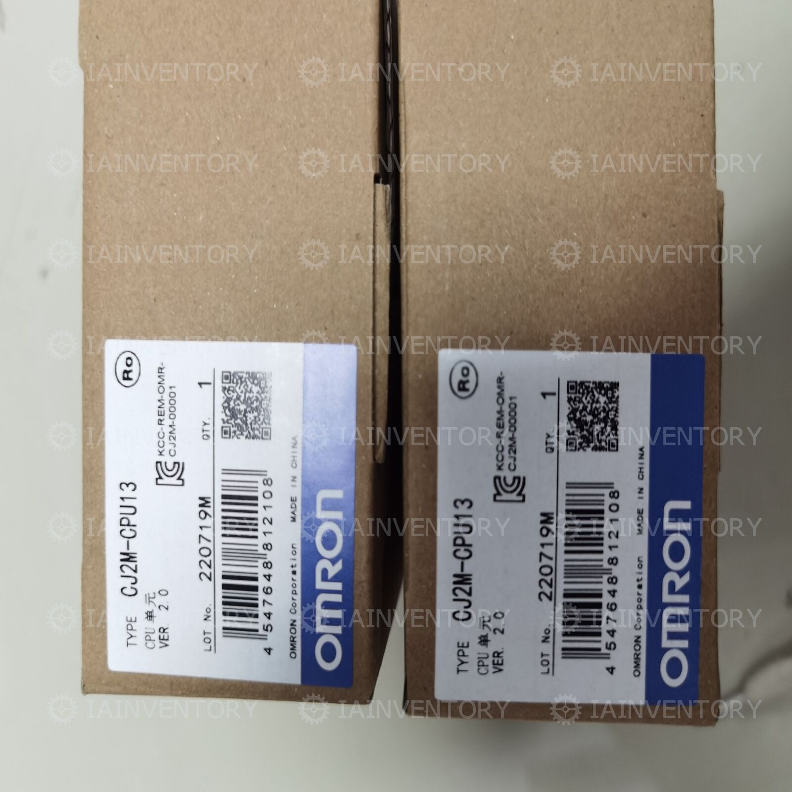 Omron CJ2M-CPU13 Fast - High-Speed Performance - OMRON