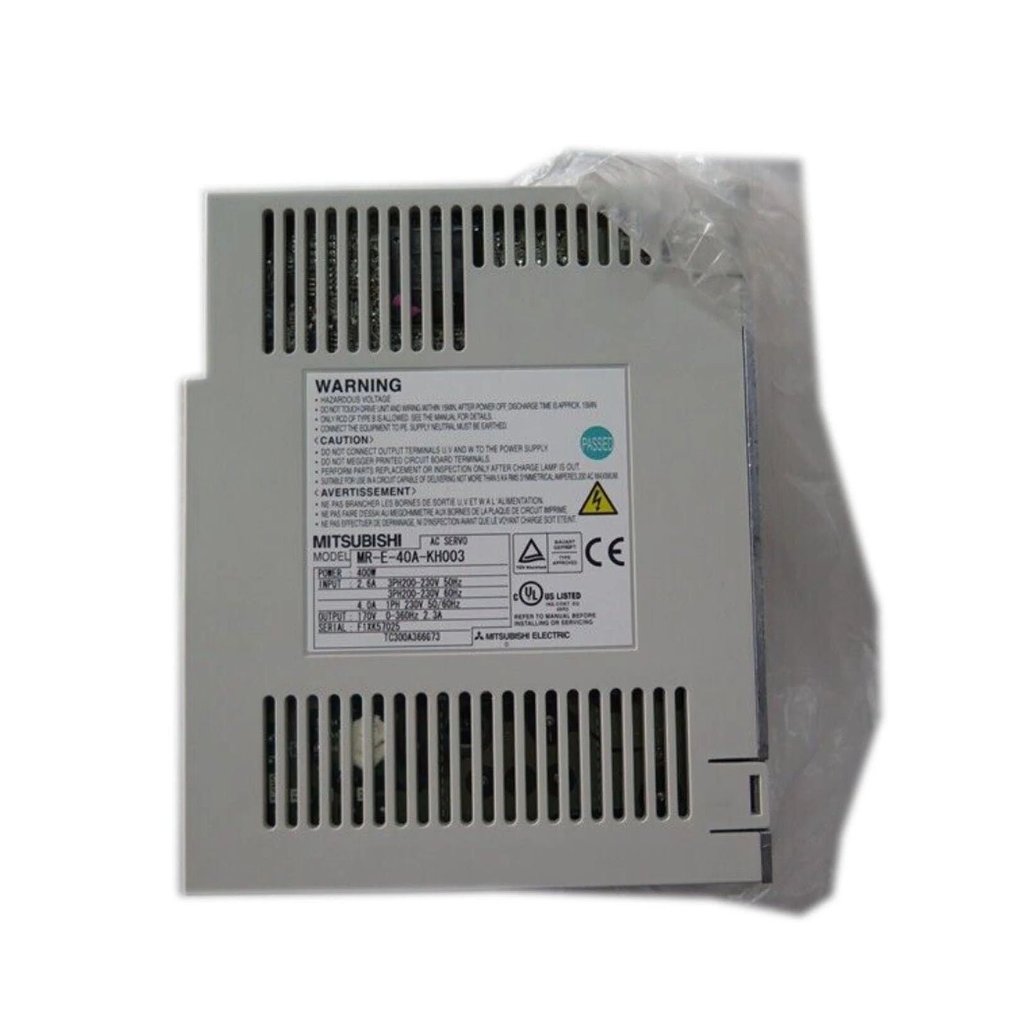 1pcs MR-E-40A-KH003 Mitsubishi AC SERVO DRIVE#I