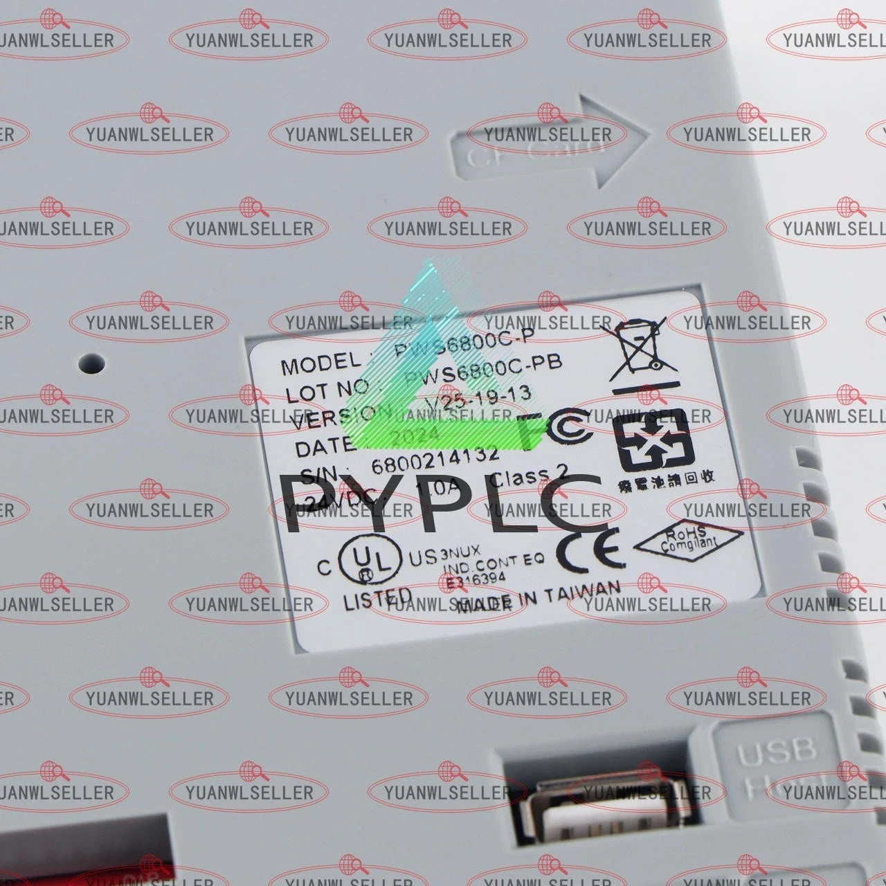 1PC Hitech PWS6800C-P touch screen