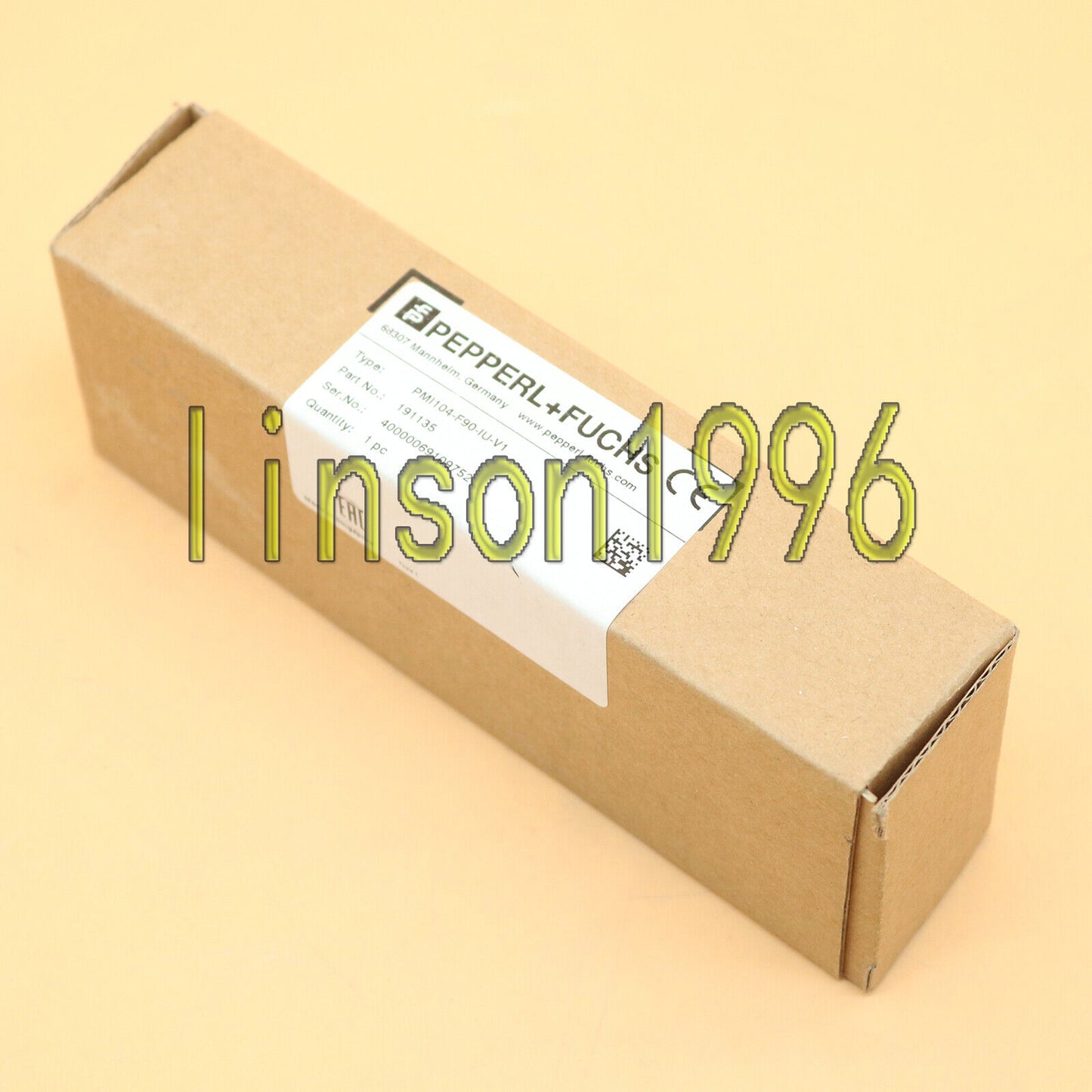 1PCS Pepperl+Fuchs PMI104-F90-IU-V1 Inductive Positioning Sensor - PEPPERL+FUCHS