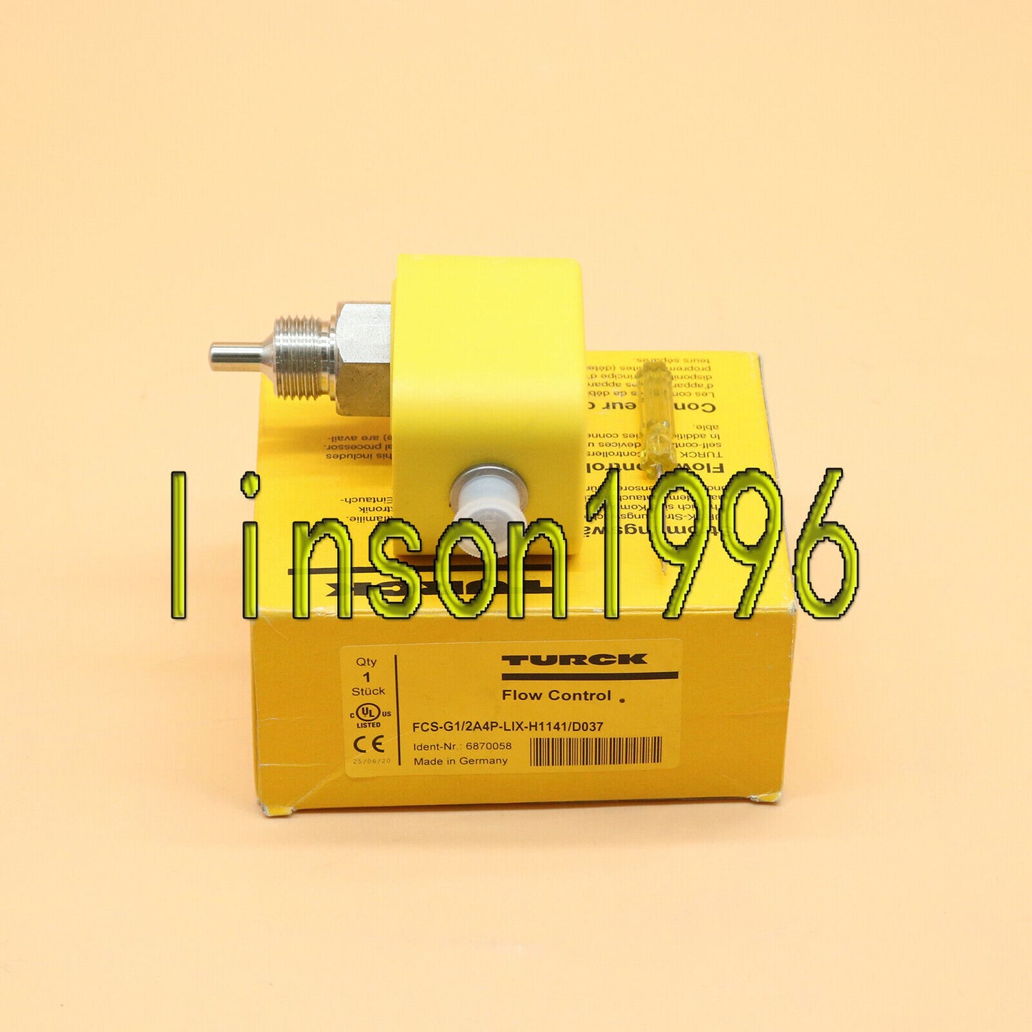 new TURCK FCS-G1-2A4P-LIX-H1141-D037 Pressure Switch Ship - TURCK