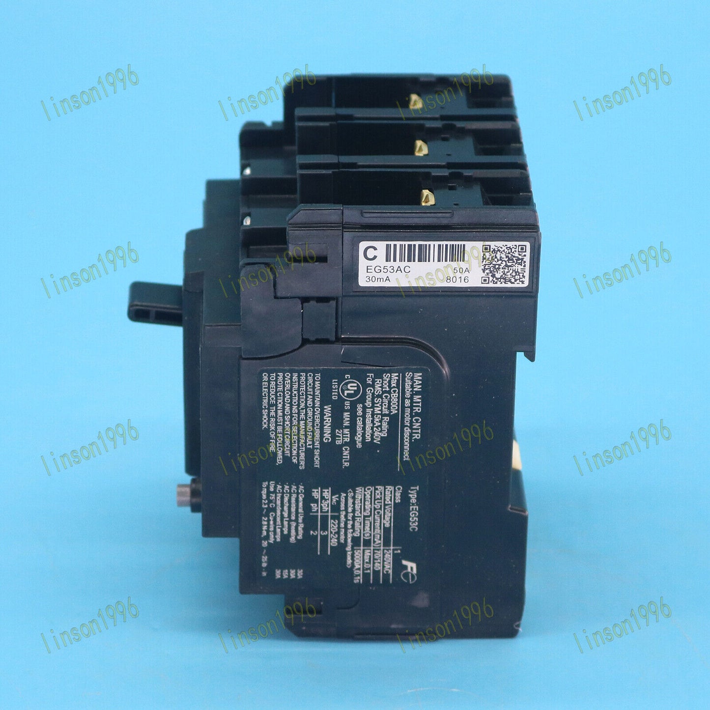 EG53AC 3P 50A Circuit Breaker For Fuji In Box - FUJI