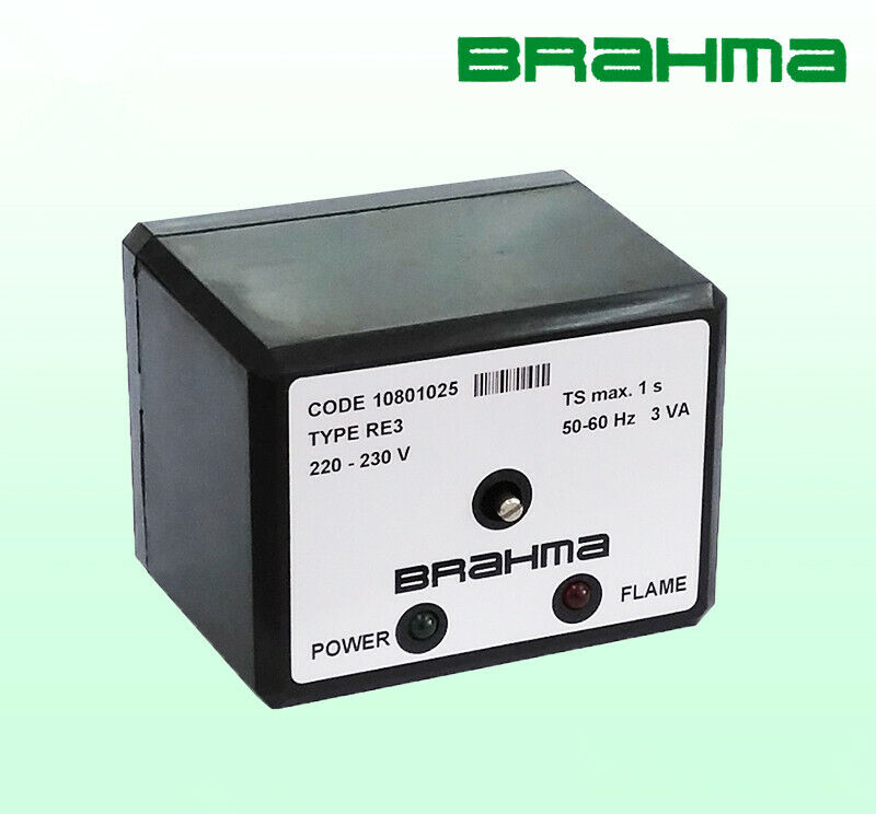 new BRAHMA RE3 burner controller, program controller 10801025 remote flame monitor