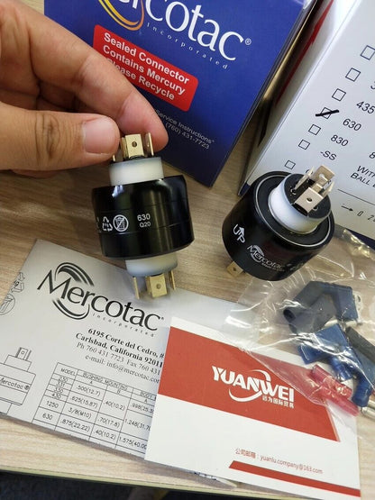 new 1pcs MERCOTAC Mercury Conductive Slip Ring 630 Rotary Connector - MERCOTAC