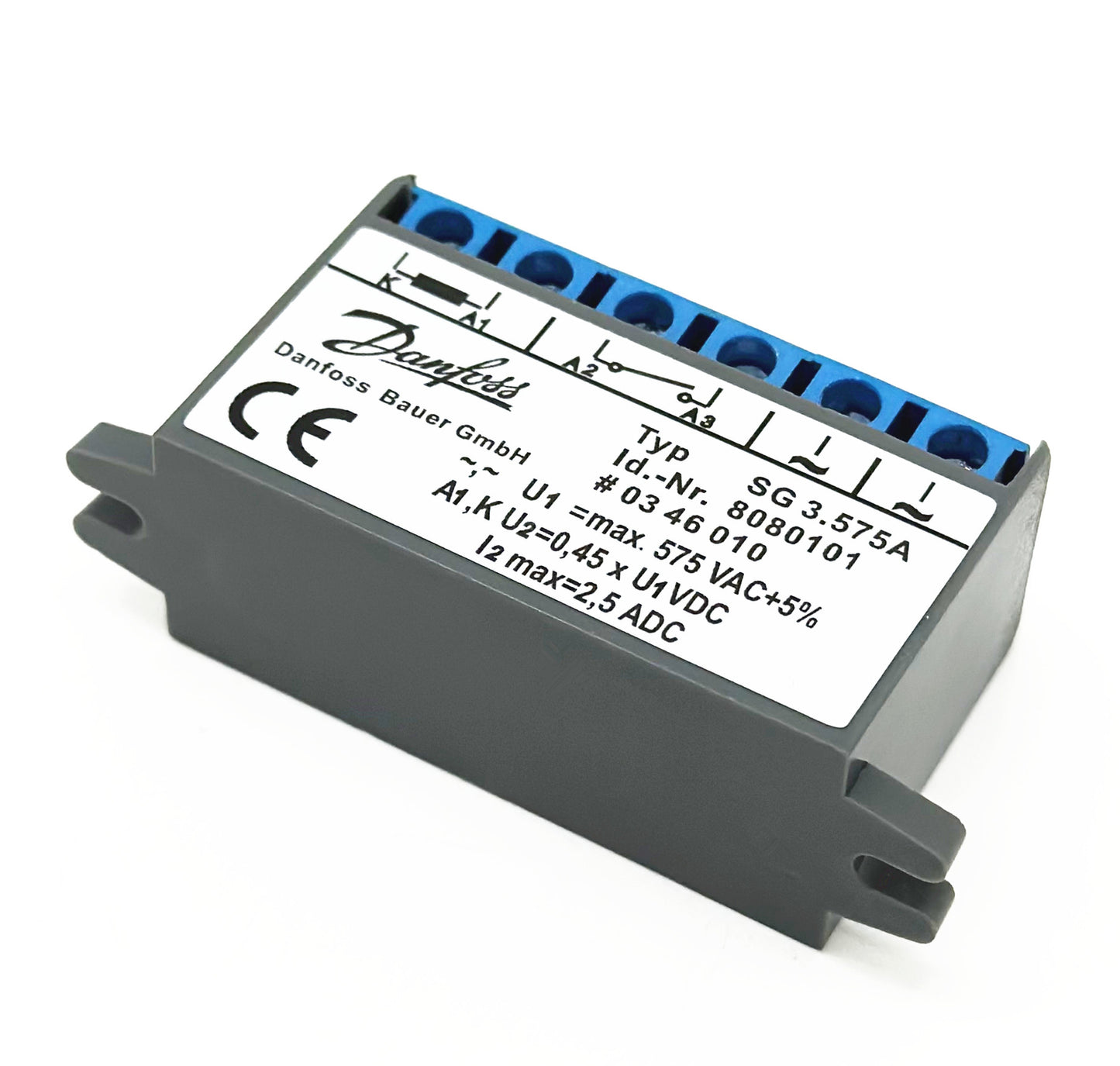new Replace Danfoss Bauer GmbH SG 3.575A ID-Nr:8080101 Motor Brake Rectifier Device