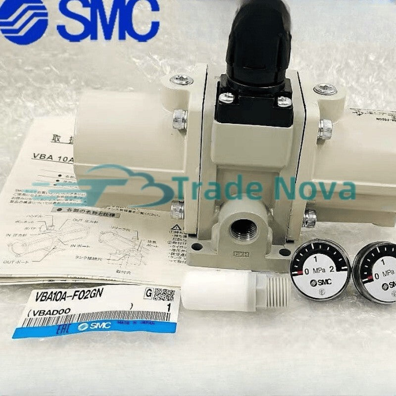 1PC SMC VBA10A-F02GN Pneumatic Booster Valve delivery VBA10AF02GN