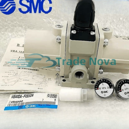 1PC SMC VBA10A-F02GN Pneumatic Booster Valve delivery VBA10AF02GN