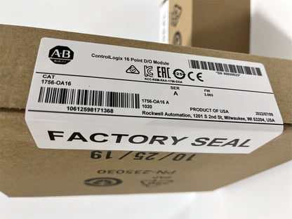 ControlLogix 16 Point Module 1756-OA16/A Allen Bradley 1756OA16 New Sealed - ALLEN BRADLEY