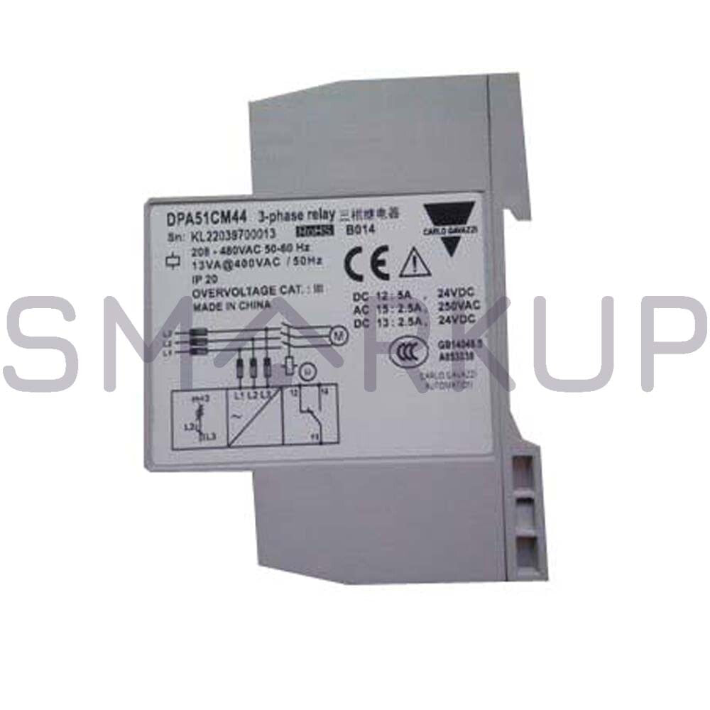 new In Box CARLO GAVAZZI DPA51CM44 Phase Monitoring Relay 3-PH