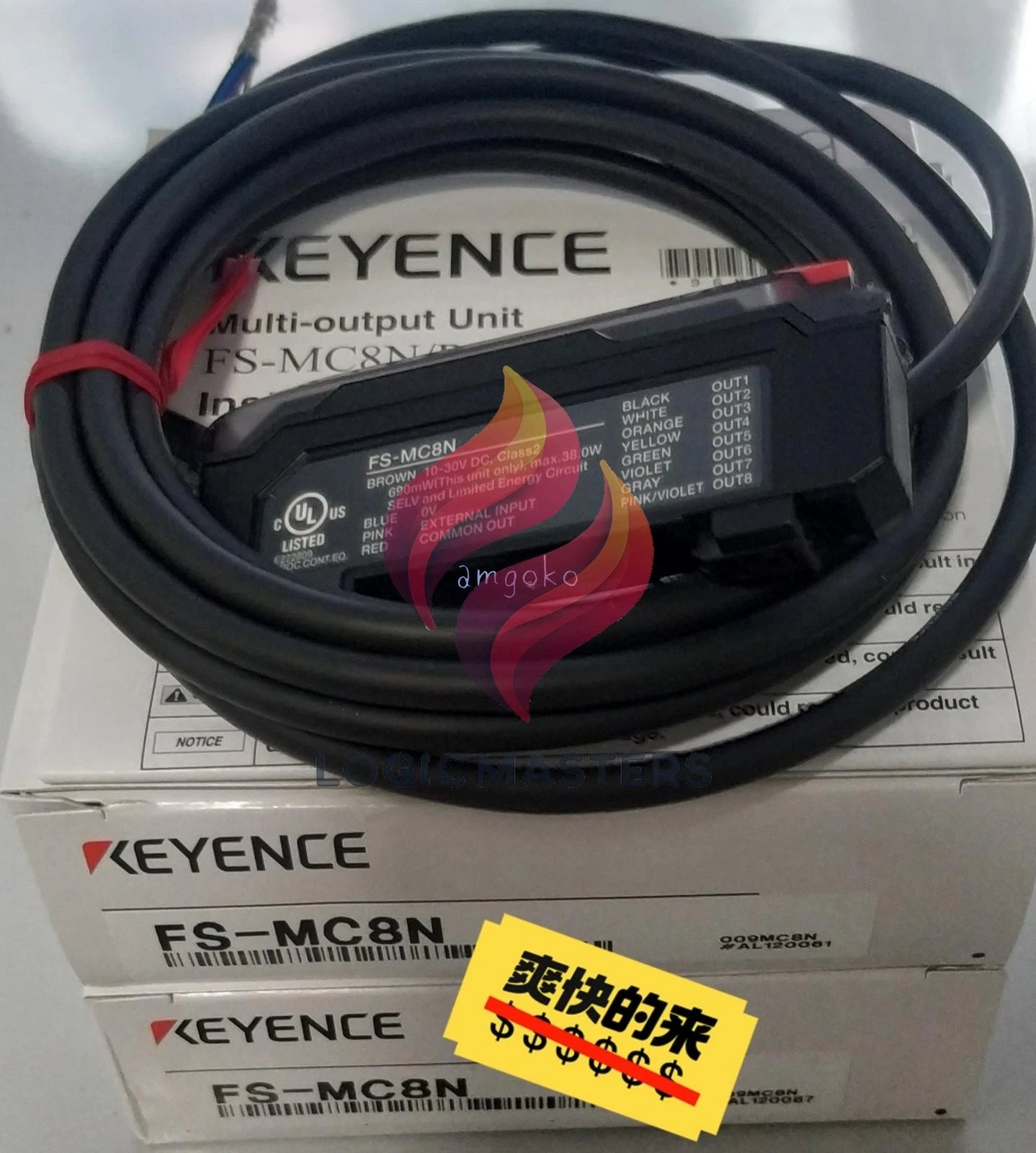 1PCS for KEYENCE FS-MC8N