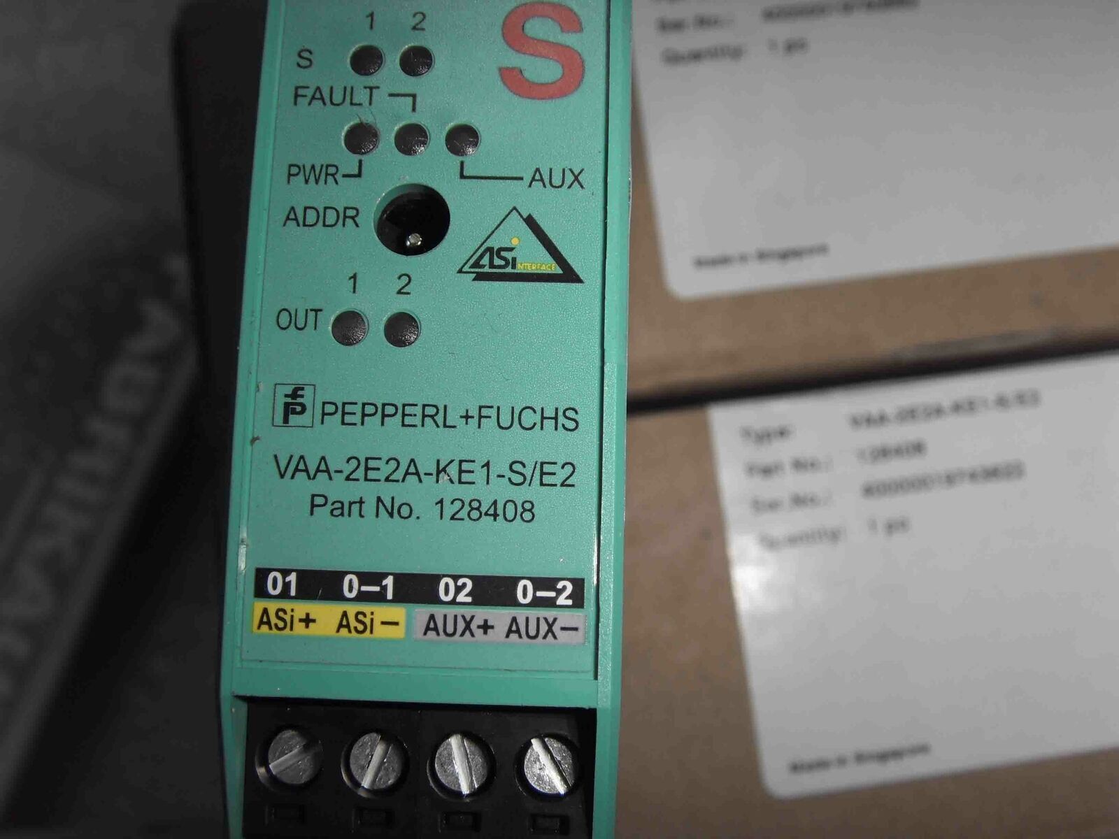 PEPPERL+FUCHS Safety Module VAA-2E2A-KE1-S/E2 - PEPPERL+FUCHS