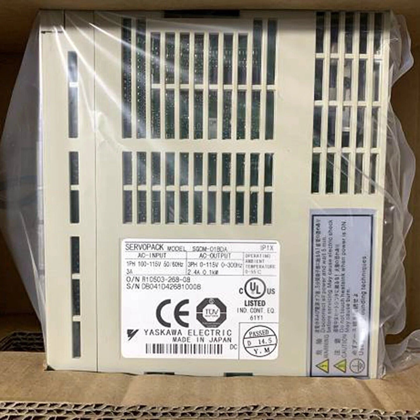 1pc Yaskawa SGDM-01BDA Servo Drive Fast delivery#ke #k