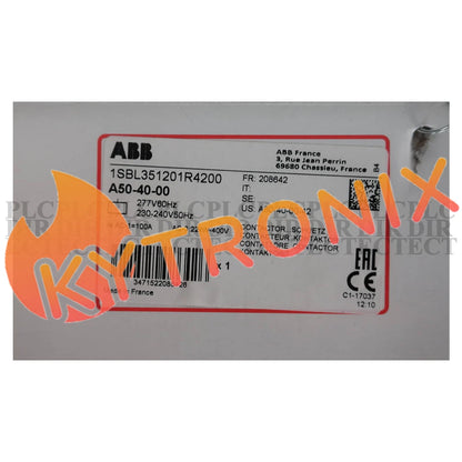 1PCS ABB A50-40-00 Contactor 220V Fast delivery