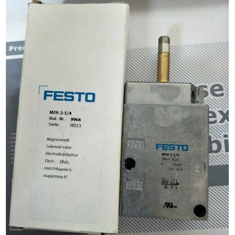 ONE FESTO MFH-3-1/4 solenoid valve - FESTO