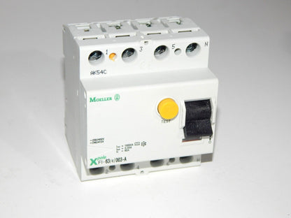 EATON MOELLER Xpole FI-63/4/003-A 63A Residual Current Circuit Breaker - EATON