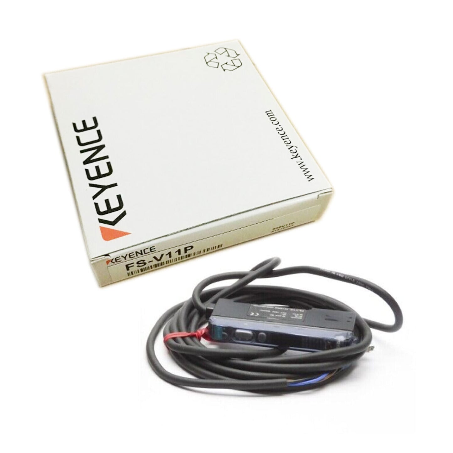 Keyence FS-V11P Amplifier Fiber Optic Digital 2M, NPN - KEYENCE