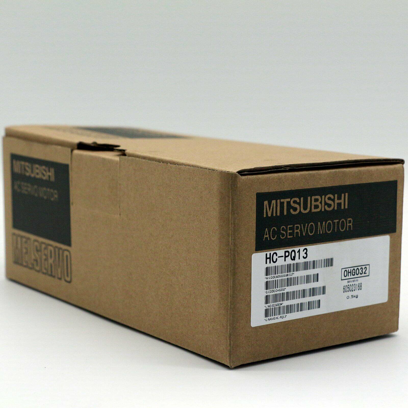 Mitsubishi HC-PQ13 Servo Motor 1-Year In-Box Trial - MITSUBISHI