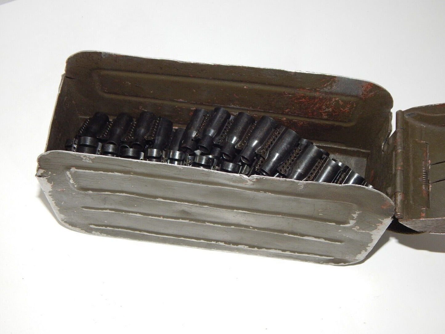 used russian metal box pk pkm (empty) for sale - RUSSIAN