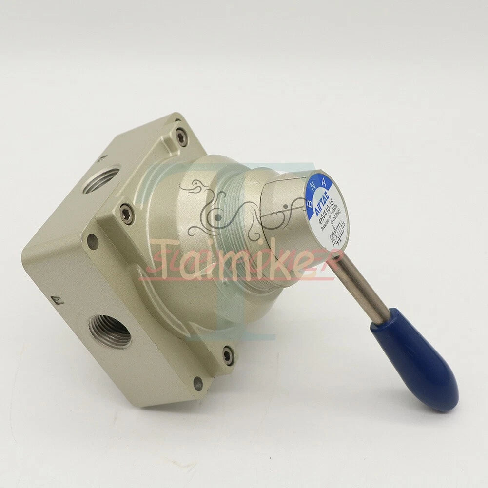 4 way 2 position Manual Hand Lever Pneumatic Valve 1/2" BSPT 4HV410-15 /RS