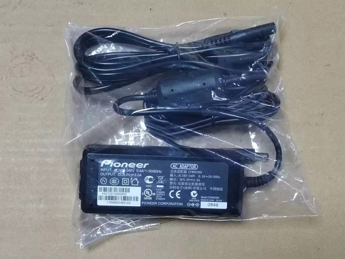 Pioneer DDJ-SX2 DDJ-SX3 DDJ-SX DDJ-RX DJM-250 DJ Controller AC Adapter Charger